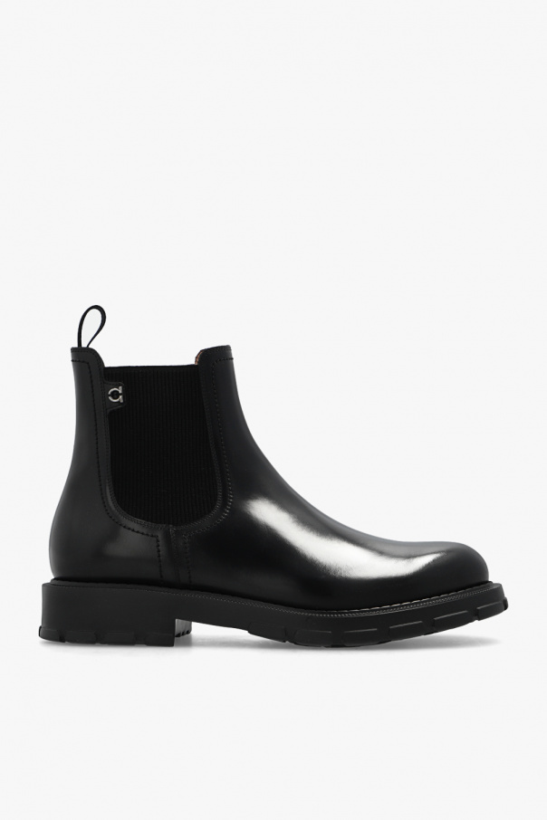 Salvatore Ferragamo ‘Iago’ round-frame boots