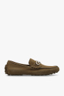 FERRAGAMO GREEN ‘Grazioso’ moccasins