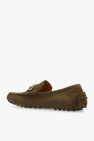 FERRAGAMO GREEN ‘Grazioso’ moccasins