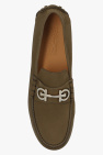 FERRAGAMO GREEN ‘Grazioso’ moccasins