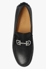 FERRAGAMO BLACK ‘Grazioso’ leather shoes