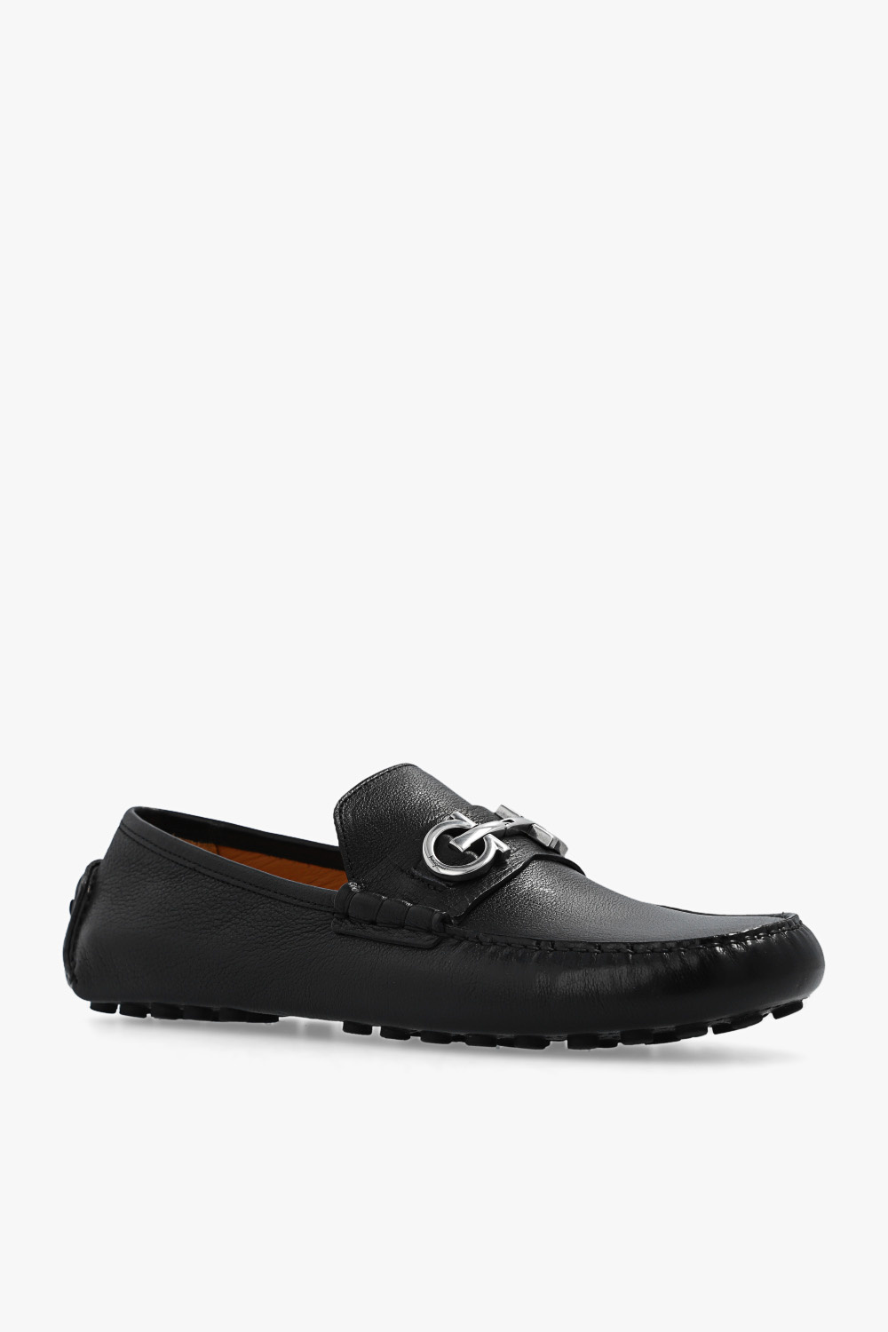 FERRAGAMO ‘Grazioso’ leather black shoes