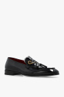 FERRAGAMO BLACK ‘Giuseppe’ leather shoes