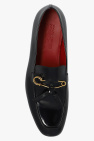 FERRAGAMO BLACK ‘Giuseppe’ leather shoes