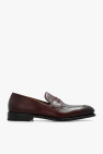 Salvatore Ferragamo mirrored-heel leather sandals