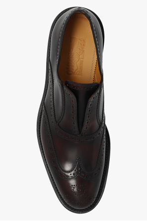 FERRAGAMO ‘Gaudino’ leather res shoes