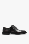 FERRAGAMO BURGUNDY ‘Gaudino’ leather shoes
