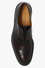 FERRAGAMO BURGUNDY ‘Gaudino’ leather shoes