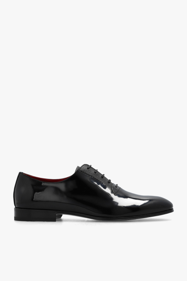 FERRAGAMO ‘Gianbattis’ leather Leadcat shoes