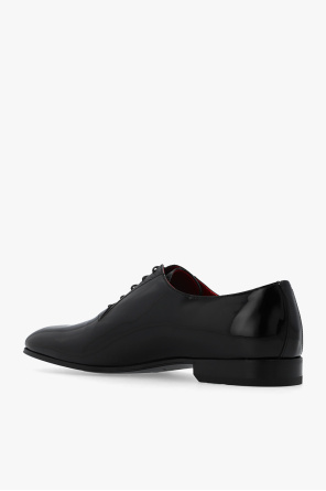FERRAGAMO ‘Gianbattis’ leather Leadcat shoes