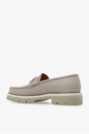 FERRAGAMO ‘Bleecker 1’ leather Bright shoes