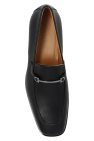 FERRAGAMO BLACK ‘Fedro’ loafers