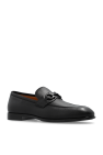 FERRAGAMO BLACK `Foster` loafers shoes
