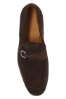 FERRAGAMO BROWN ‘Florio’ loafers
