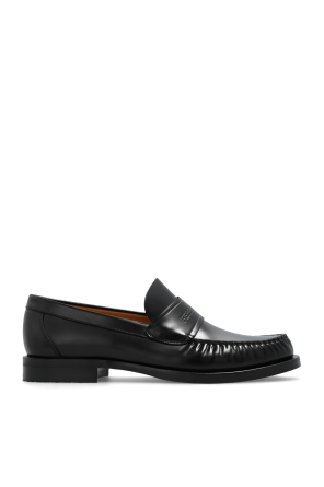 Leather loafers