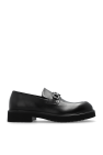FERRAGAMO BLACK Fiorello loafers by FERRAGAMO