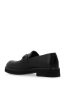 FERRAGAMO BLACK Fiorello loafers by FERRAGAMO
