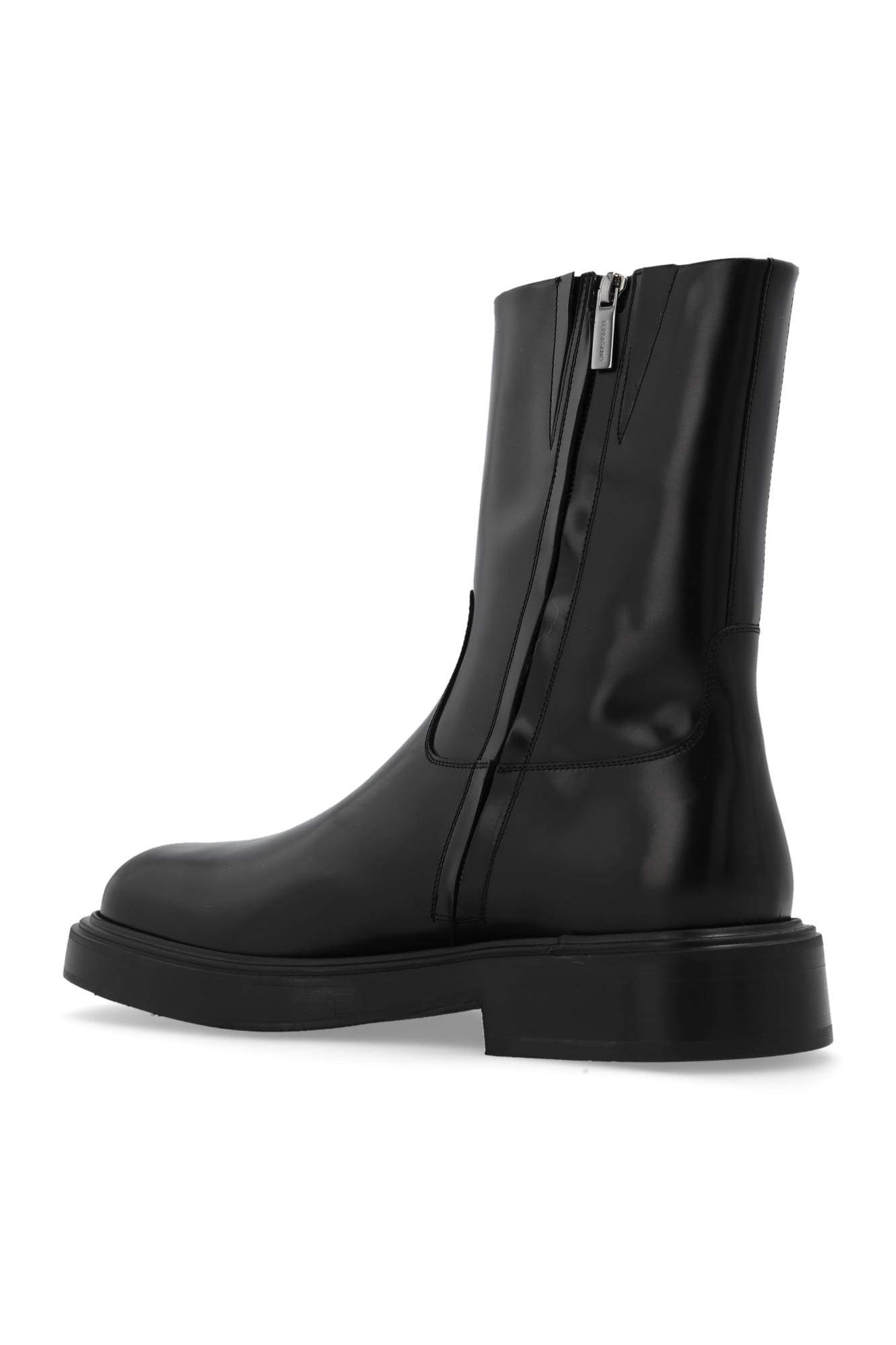 FERRAGAMO ‘Formia’ leather ankle boots