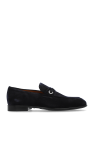 FERRAGAMO NAVY BLUE Leather shoes 'Desio'