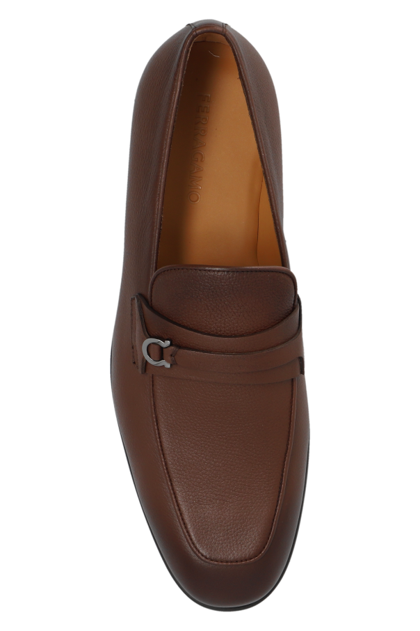 Brown ‘Desio’ loafers FERRAGAMO - Vitkac GB