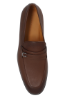 FERRAGAMO BROWN ‘Desio’ loafers
