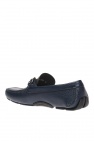 FERRAGAMO NAVY BLUE 'Parigi' moccasins
