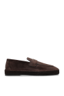 FERRAGAMO BROWN ‘Desco’ Espadrilles