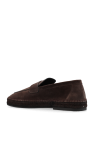 FERRAGAMO BROWN ‘Desco’ Espadrilles