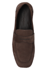 FERRAGAMO BROWN ‘Desco’ Espadrilles