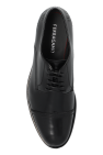 FERRAGAMO BLACK Leather shoes 'Credence'