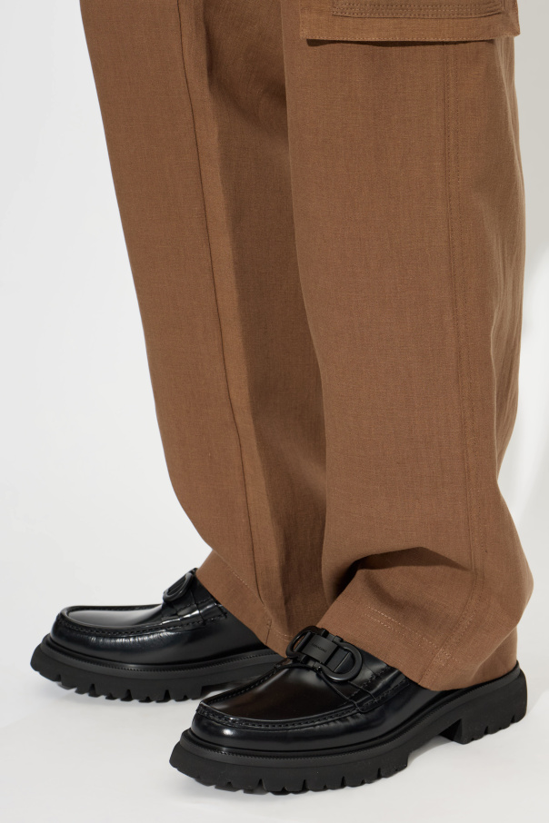 FERRAGAMO 'Cocoon' leather loafers