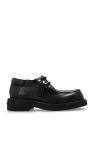 FERRAGAMO BLACK Leather shoes Cleveland
