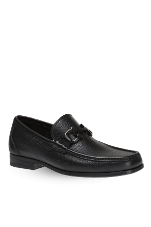 FERRAGAMO Leather Loafers