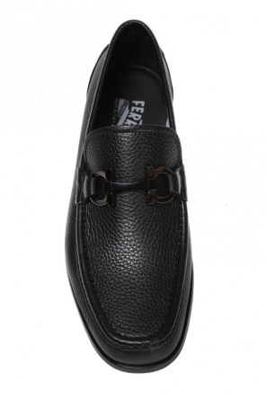 FERRAGAMO Leather Loafers