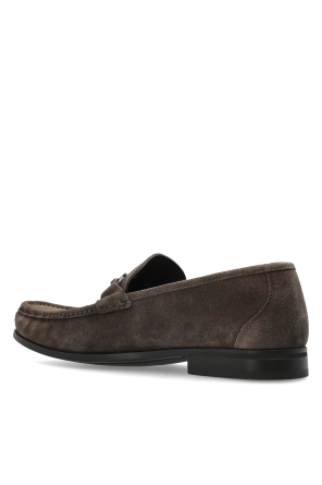 FERRAGAMO "Grandioso" suede loafers