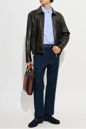 FERRAGAMO Zamschschuhe `Grandioso` vom Typ `Loafers`