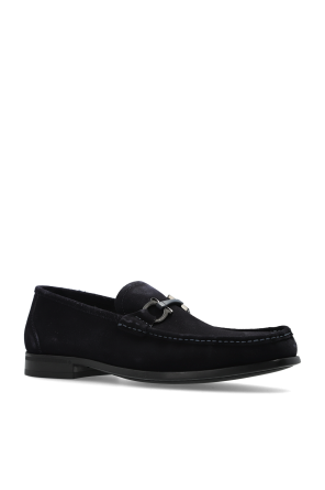 FERRAGAMO Zamschschuhe `Grandioso` vom Typ `Loafers`