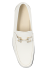 FERRAGAMO cream ‘Grandioso2’ loafers