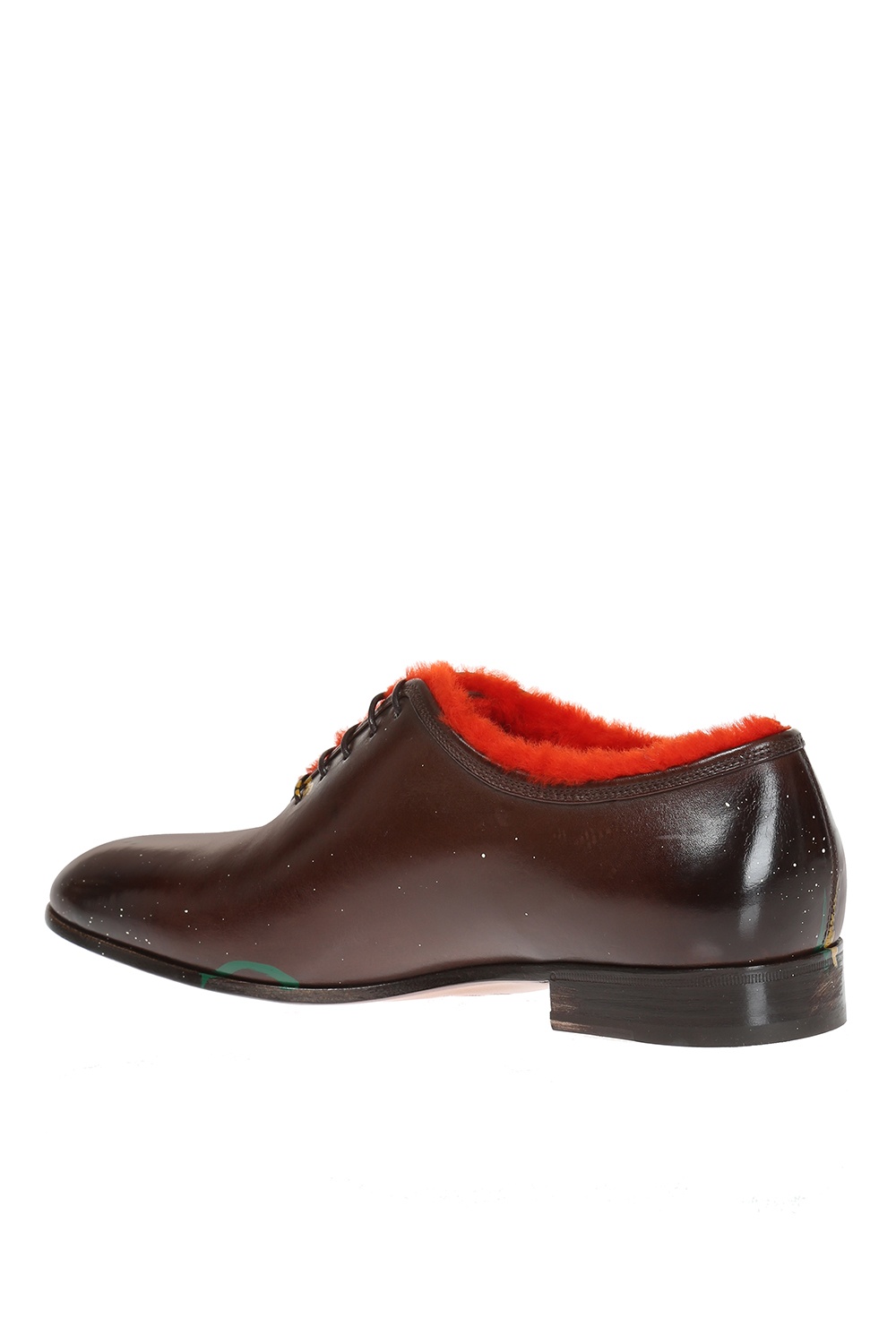 salvatore ferragamo leather oxfords