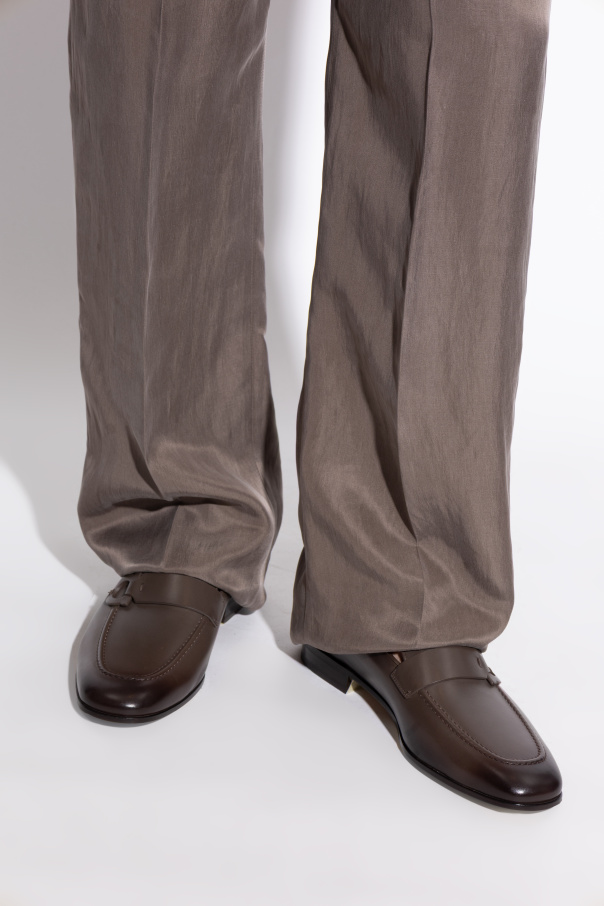 FERRAGAMO Leder Schuhe Bonny