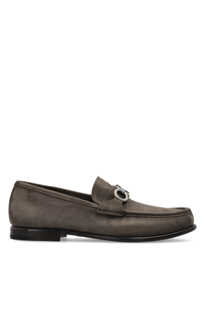 Zapatos tipo loafers de ante "Avril"