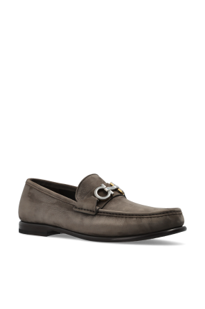 FERRAGAMO Suede 'Avril' loafers