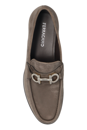 FERRAGAMO Suede 'Avril' loafers