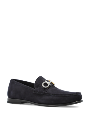 FERRAGAMO "Avril" suede loafers