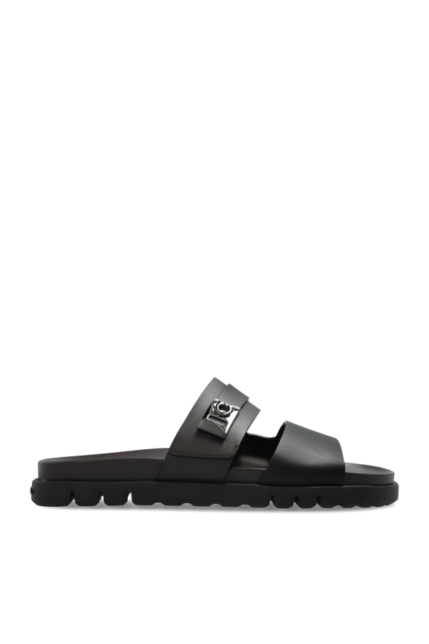 Leather slides od FERRAGAMO