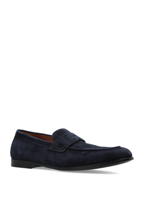 FERRAGAMO Wildleder-Loafer-Schuhe „Tiberio“