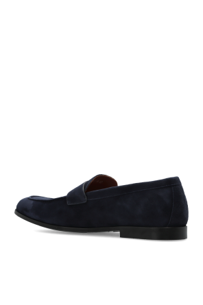 FERRAGAMO Wildleder-Loafer-Schuhe „Tiberio“