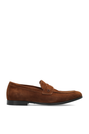 "tiberio" suede loafers od FERRAGAMO
