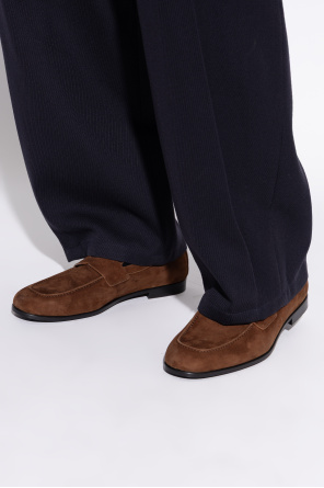 "tiberio" suede loafers od FERRAGAMO