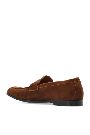 FERRAGAMO Zapatos de ante "Tiberio" tipo "loafers"